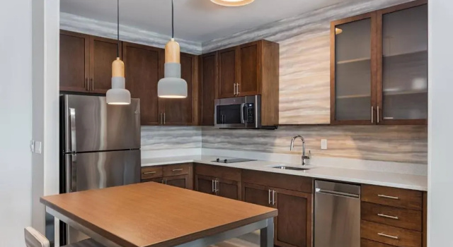 Четырёхместный люкс c 1 комнатой с видом на горы Residence Inn Riverside Moreno Valley