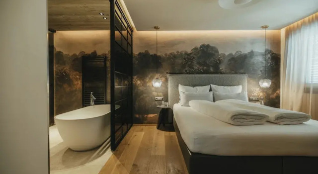 Апартаменты Premium с видом на горы The Black Eagle Luxury Appartements