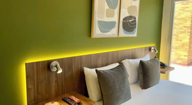 Двухместный номер Deluxe с балконом 122 Plaza Apartahotel