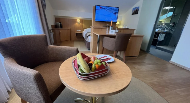 Двухместный номер Comfort с балконом Hotel Garni Brunnthaler