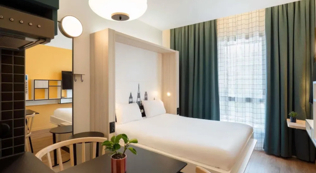 Двухместная студия Aparthotel Adagio Access Rouen Centre Cathédrale