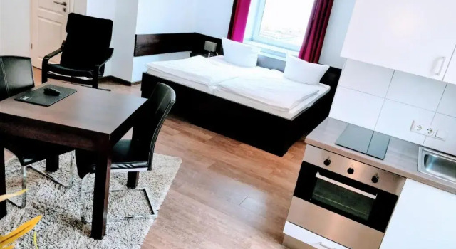 Студия Comfort Aparthotel - Stadtvilla Premium