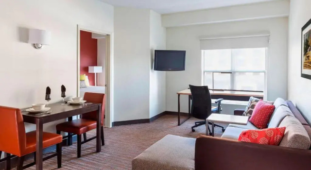Двухместный люкс c 1 комнатой Residence Inn by Marriott Bloomington by Mall of America