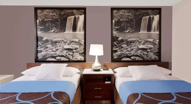 Четырёхместный номер Standard Super 8 by Wyndham Fayetteville