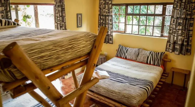 Семейный номер Standard с красивым видом из окна Ku-Boboyi River Lodge