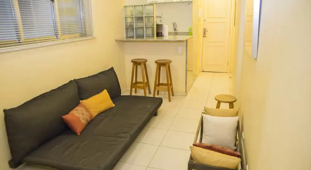 Quarto e Sala Copacabana - RSL363-703, Забронировать Отель Отели штата Рио-де-Жанейро 3 звезды, 3*