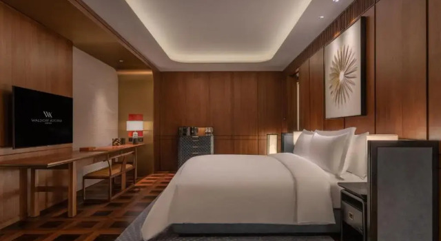 Номер Deluxe Waldorf Astoria Xiamen