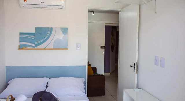 Flat Top 02 Quartos na TEMPORADA737, Varaa Hotelli Aracaju Sergipe