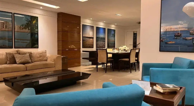 Luxuosa cobertura de 380m² a 850m da Av Beira Mar, Забронировать Отель Альдеота Форталеза