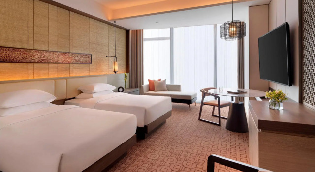 Doppel Zimmer Zhejiang Marriott Hotel