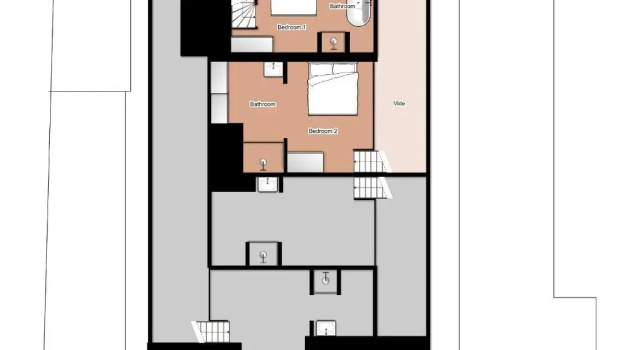Апартаменты Пентхаус с 2 комнатами Stayci Apartments Westeinde