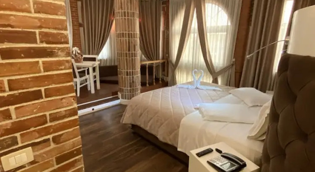 Habitación doble De lujo con vista a la ciudad The Red Bricks Hotel