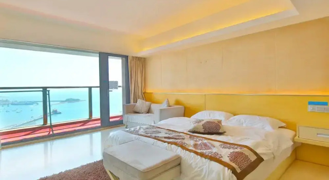 Двухместный номер Deluxe с видом на море Hailan Sea View Holiday Apart-hotel
