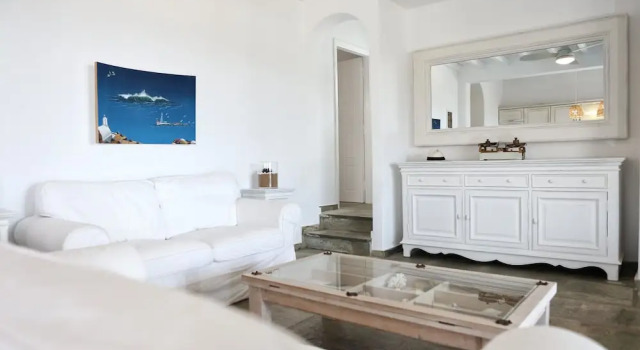 Коттедж Deluxe с 2 комнатами с видом на море VLIA MAR Myconian Residences