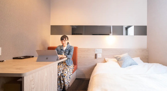 Одноместный номер Standard Natural Hot Spring SUPER HOTEL Kumamoto Chamber of Commerce