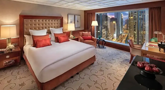Клубный номер Standard с видом на город Mandarin Oriental, Hong Kong
