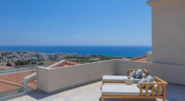 Люкс с 3 комнатами с панорамным видом WellClub Resort - Suites & Wellness