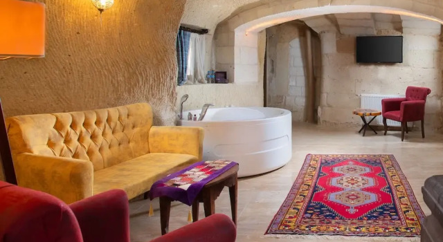 Двухместный люкс Superior с видом на горы Carna Cave Hotel Cappadocia Only Adult
