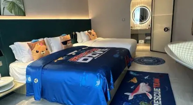 Семейный номер Standard Hilton Garden Inn Nanjing Hexi Olympic Sports Center