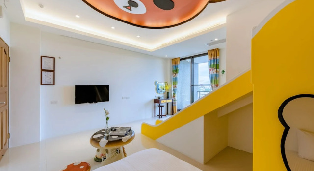Standard Vierer Familie Zimmer 法藍旅店 宜蘭包棟首選