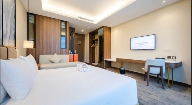 Номер Deluxe Muong Thanh Luxury Ha Long Centre Hotel