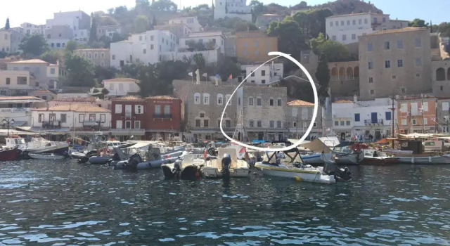On The Port Mansion studio, Varaa Hotelli Hydra Saronic Islands