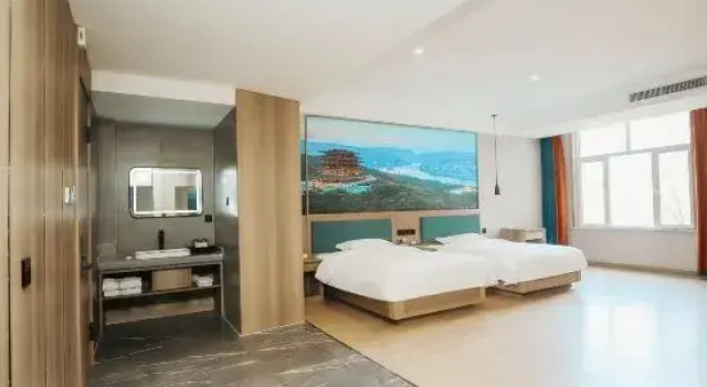 Люкс Deluxe Jingbian Yadu Hotel