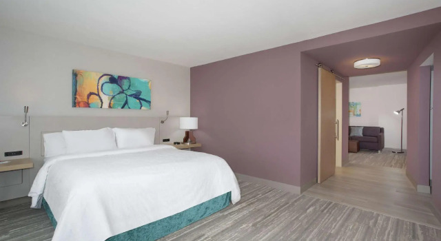 Двухместный люкс c 1 комнатой Hilton Garden Inn Omaha Aksarben Village