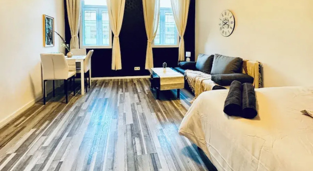 Апартаменты Cozy 1BR Apartment Near AKH Vienna