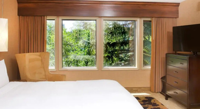 Двухместный люкс с видом на озеро Lake Arrowhead Resort & Spa