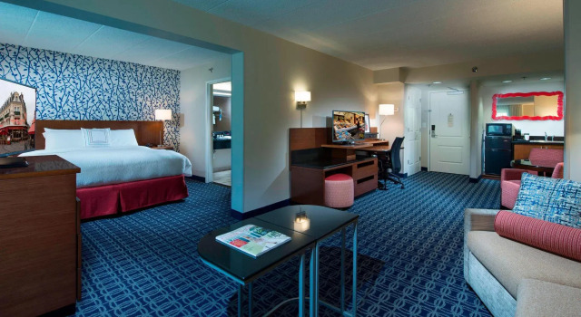Двухместный люкс Executive c 1 комнатой Fairfield Inn & Suites Lynchburg Liberty University
