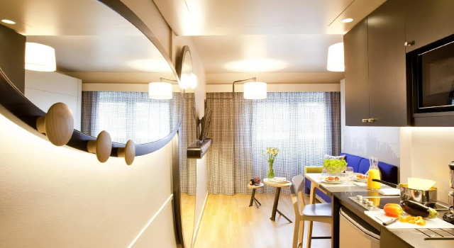 Двухместная студия Aparthotel Adagio Access La Défense Puteaux