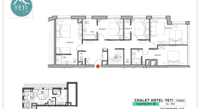 Апартаменты Chalet Hotel Yeti