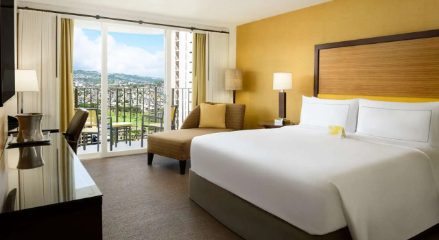 Двухместный люкс Parlor c 1 комнатой Hilton Waikiki Beach Resort & Spa