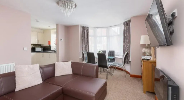 Апартаменты с 2 комнатами с видом на море Beachcliffe Lodge Apartments