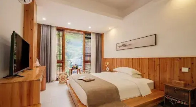 Люкс Comfort zhaoxing He Zhai Mountain with May Flower Boutique Station