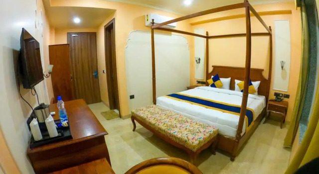 Двухместный номер Deluxe с видом на сад The Taj Vista Agra -walking distance to Taj Mahal