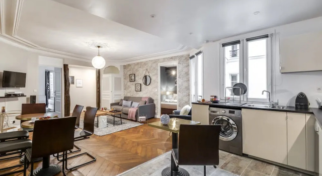 Sweet Inn Apartments Vosges, Забронировать Апартаменты/квартира Париж Иль-де-Франс, рядом с Станция метро Rambuteau