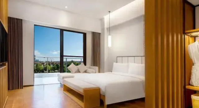 Двухместный семейный люкс Deluxe с 2 комнатами The QUBE Hotel Sanya Haitang Bay