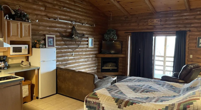 Номер Standard с видом на реку Cedar Lodge and Settlement