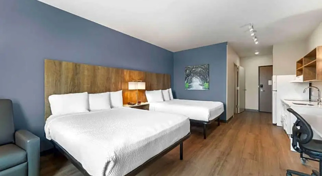 Двухместная студия Extended Stay America Suites - Huntsville - Madison