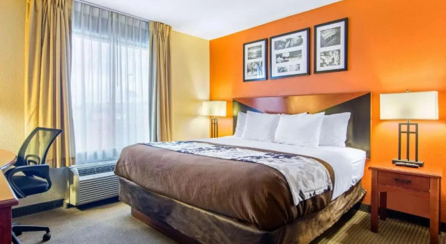 Двухместный люкс с видом на город Sleep Inn & Suites Athens South