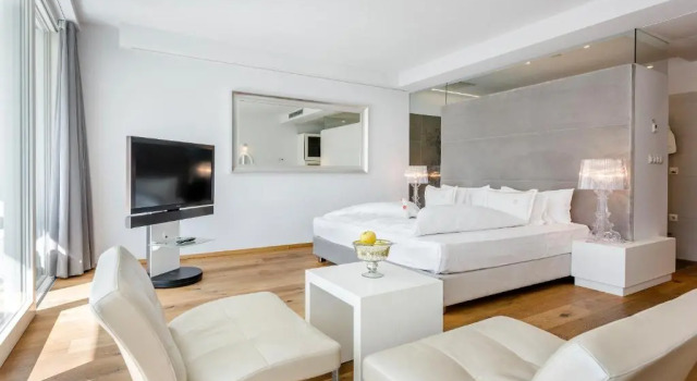 Люкс с красивым видом из окна Hotel Ansitz Plantiz
