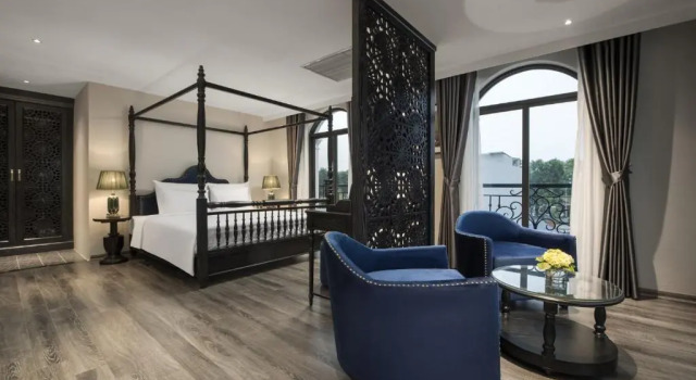 Люкс с балконом An Phu Hotel and Spa