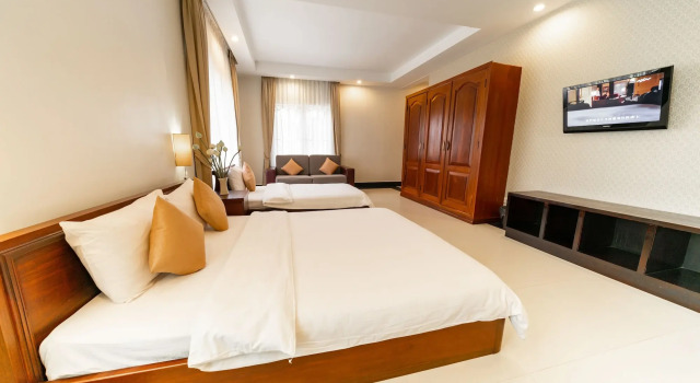 Skyline Boutique Hotel, Забронировать Бутик-отель Бутик-отели Муниципалитета Пномпеня, рядом с Samdech Hun Sen Park, Бутик-отель