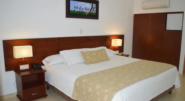 Двухместный номер Superior с балконом Hotel Hacaritama Colonial