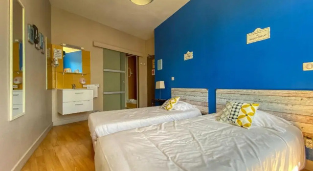 Двухместный номер Standard с видом на сад Hôtel Le Ptit Monde