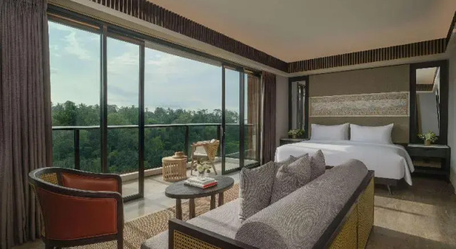 Двухместный номер Standard с балконом и с красивым видом из окна Novotel Bali Ubud Resort