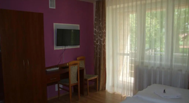 Двухместный номер Deluxe с балконом Warneńczyka 85A bezpłatny parking, faktura, prywatna łazienka, klimatyzacja