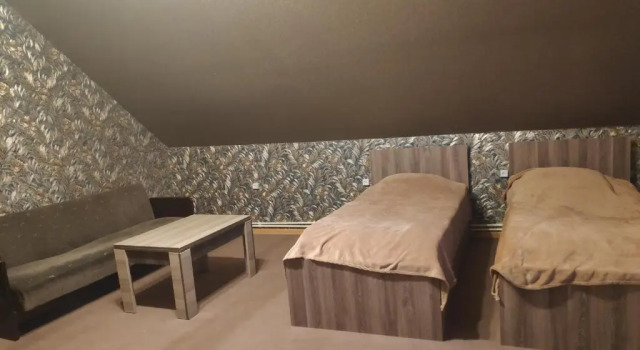 Кровать в общем номере Green Hostel